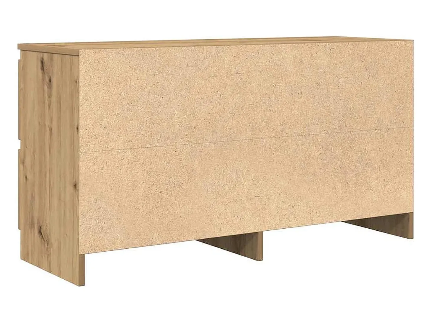 Mueble para TV madera de ingeniería roble artisan 100x35x54 cm