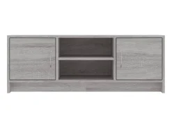 Mueble para TV madera de ingeniería gris Sonoma 102x30x37,5 cm ES64739