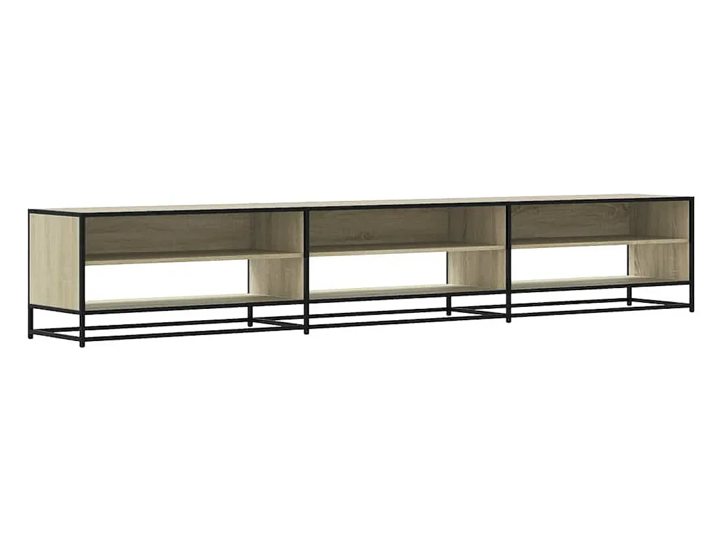 Mueble para TV madera de ingeniería roble Sonoma 270x40x46 cm