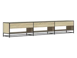 Mueble para TV madera de ingeniería roble Sonoma 270x40x46 cm
