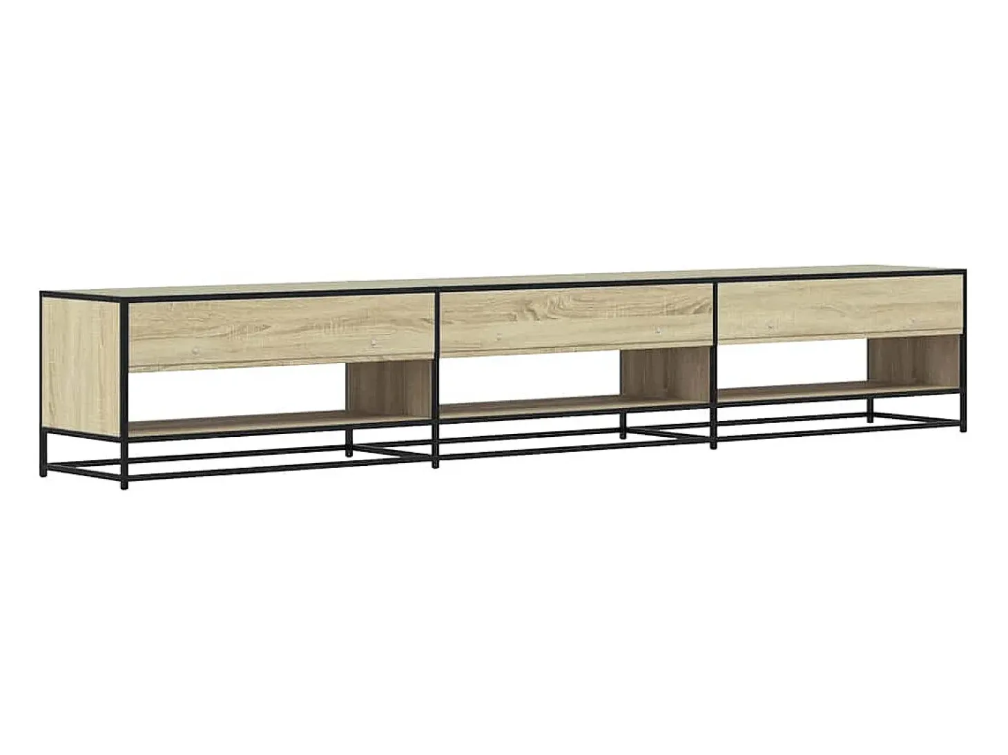 Mueble para TV madera de ingeniería roble Sonoma 270x40x46 cm