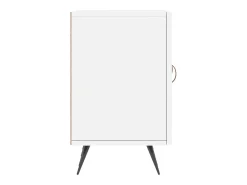 Mueble para TV madera de ingeniería blanco 150x30x50 cm