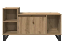 Mueble para TV madera de ingeniería roble artisan 100x35x55 cm