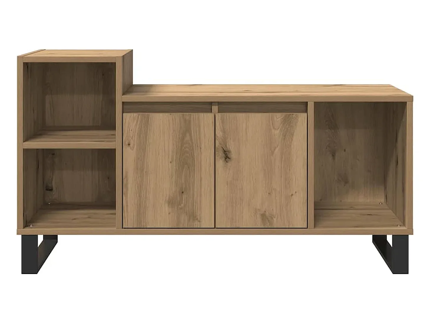 Mueble para TV madera de ingeniería roble artisan 100x35x55 cm