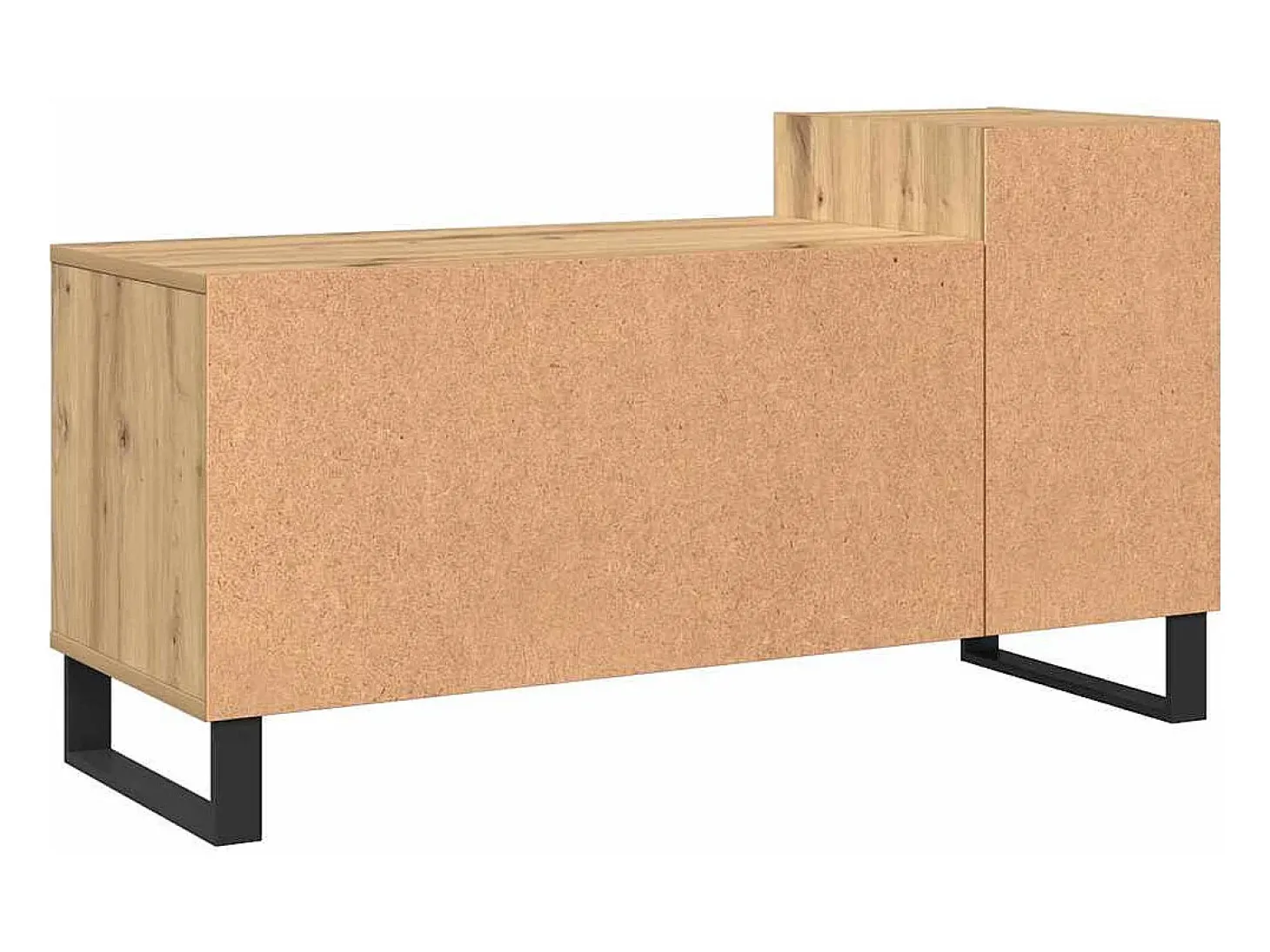 Mueble para TV madera de ingeniería roble artisan 100x35x55 cm