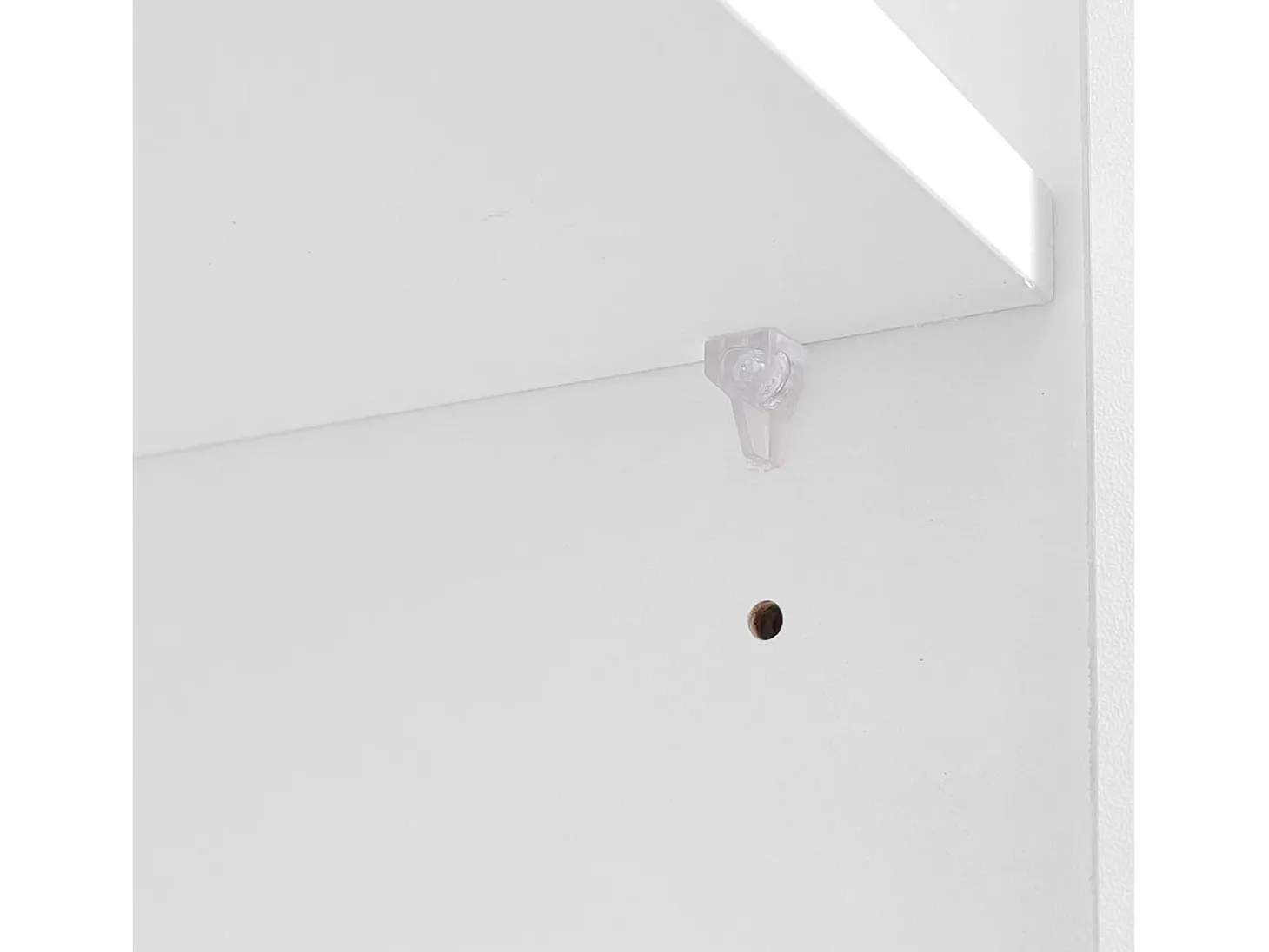 Mueble para TV moderno - con estantes ajustables - de tablero de partículas - Blanco