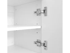 Mueble para TV moderno - con estantes ajustables - de tablero de partículas - Blanco
