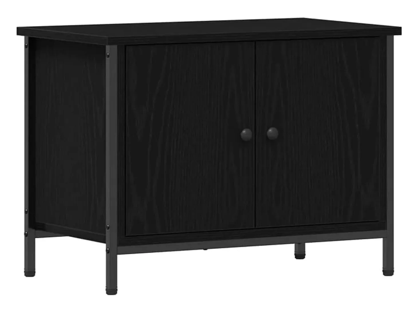 Mueble para TV Roble negro 60 x 35 x 45 cm Madera contrachapada