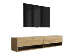 Mueble TV 170 cm Roble Craft, 170 × 32 × 34 cm