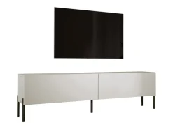 Mueble TV: Cashmere, patas negras, 170 x 52 x 32 cm