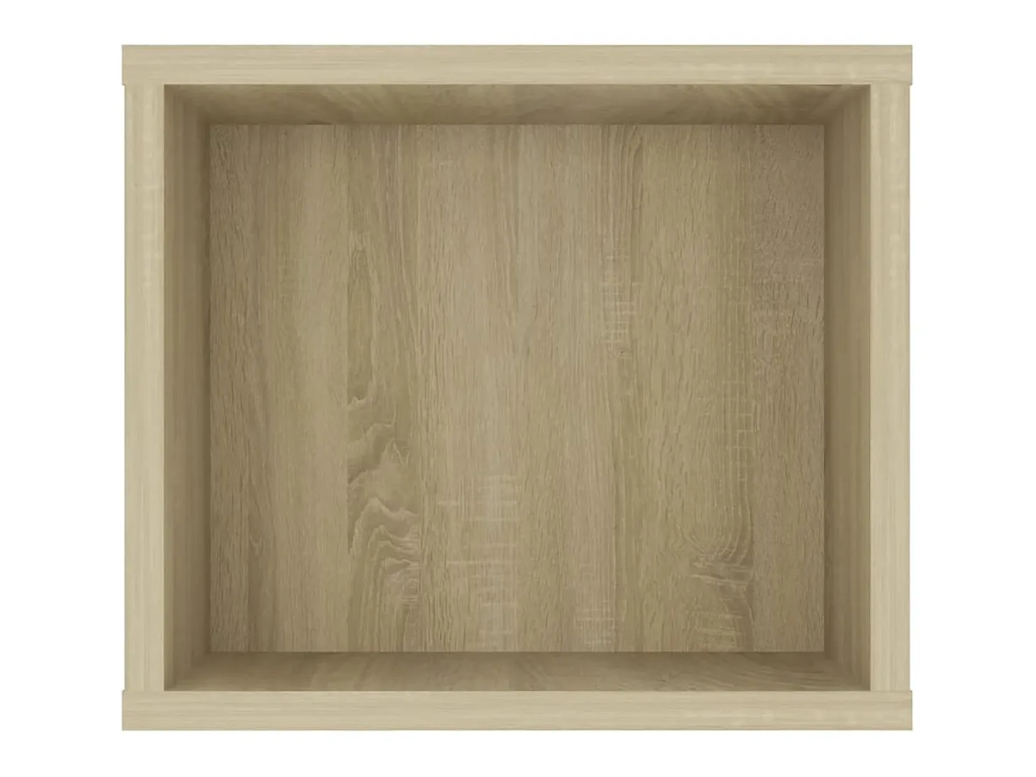 Mueble TV colgante contrachapada roble Sonoma 100x30x26,5 cm ES26978