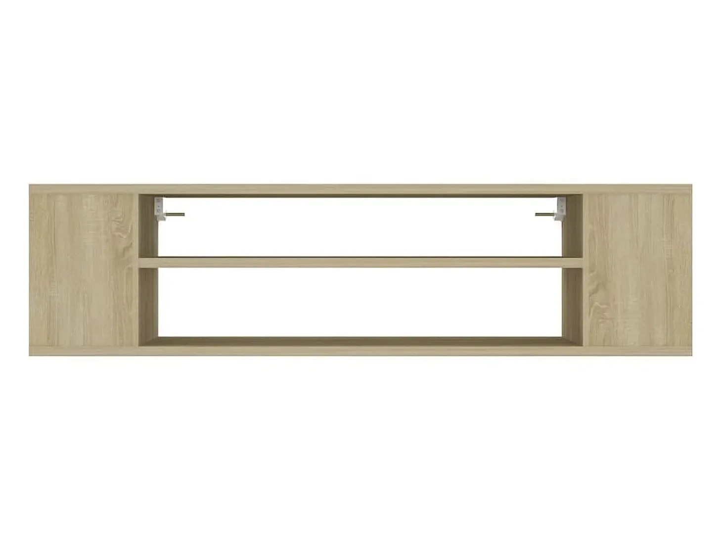 Mueble TV colgante contrachapada roble Sonoma 100x30x26,5 cm ES26978