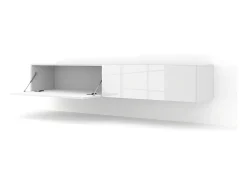 Mueble TV de pared 2 puertas 180 cm Bali Blanco