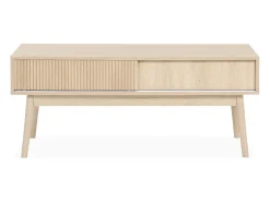 Mueble tv escandinavo efecto madera, 115cm madera