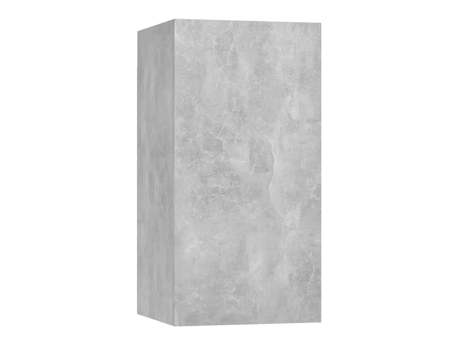 Mueble TV madera contrachapada gris hormigón 30,5x30x60 cm YOE35956