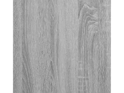 Mueble TV madera ingeniería y metal gris Sonoma 100x35x50 cm