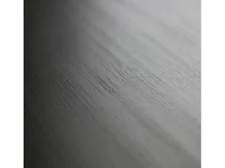 Mueble TV, Televisión, 368x35x45, Chimenea eléctrica XXL, Negro