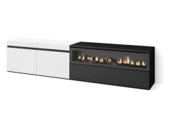 Mueble TV, Televisión, 200x35x45cm, Para TV hasta 80