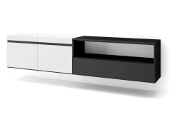 Mueble TV, Televisión, 200x35x45cm, Para TV hasta 80