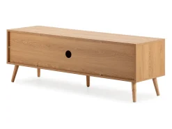 Mueble Tv Telmo 3 puertas color Roble 130 cm