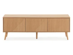 Mueble Tv Telmo 3 puertas color Roble 130 cm