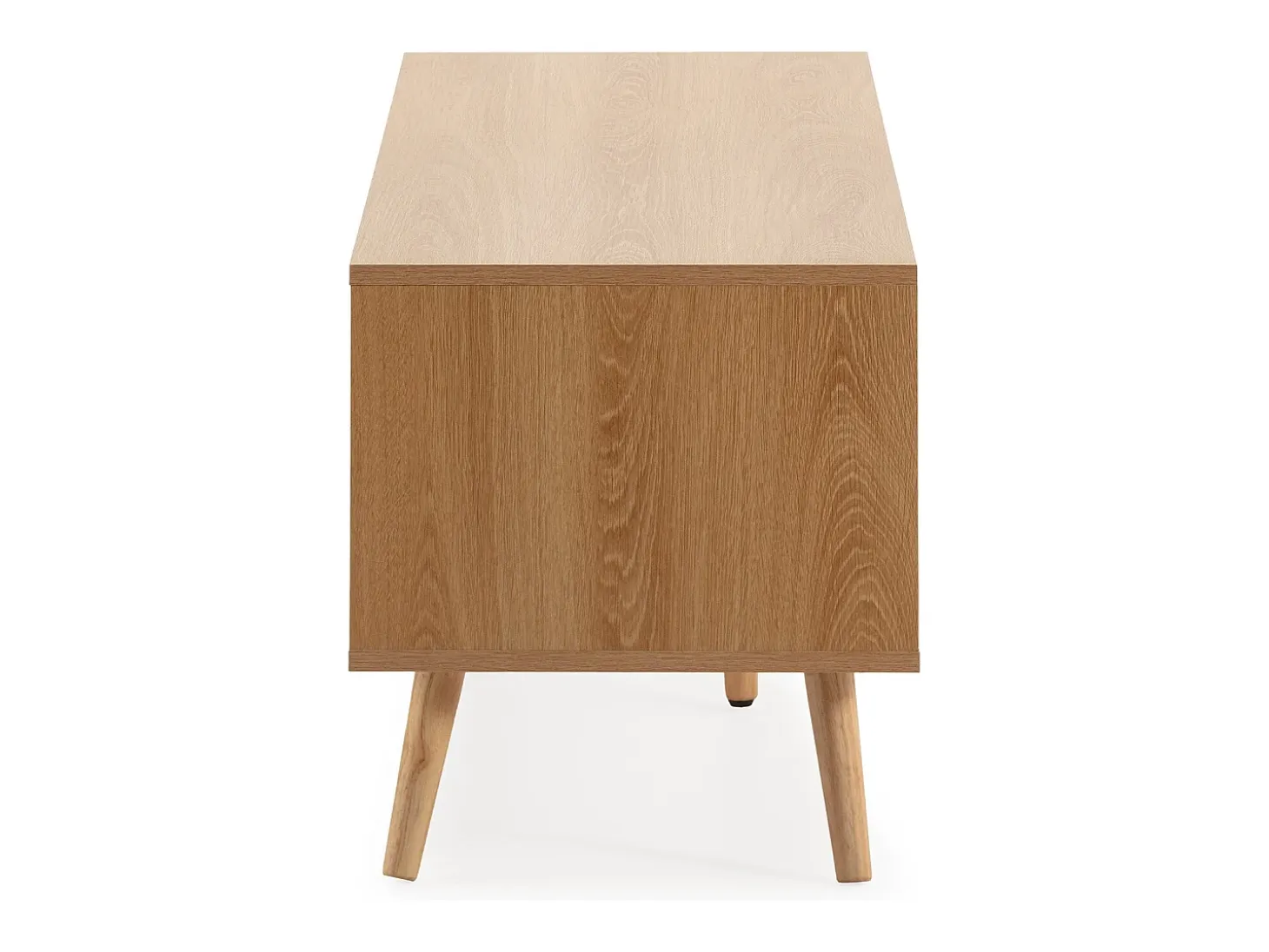 Mueble Tv Telmo 3 puertas color Roble 130 cm