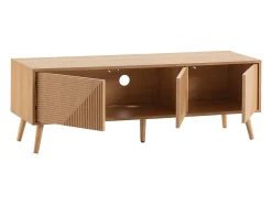 Mueble Tv Telmo 3 puertas color Roble 130 cm