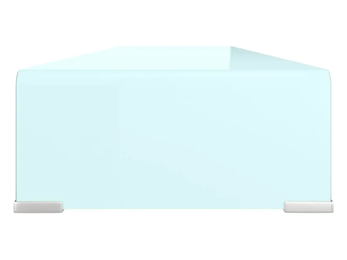 Mueble TV/Elevador de monitor cristal verde 110x30x13 cm YOE32429