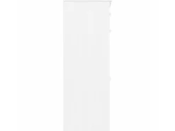 Mueble zapatero ALTA madera maciza de pino blanco 77x35x96 cm ES491419