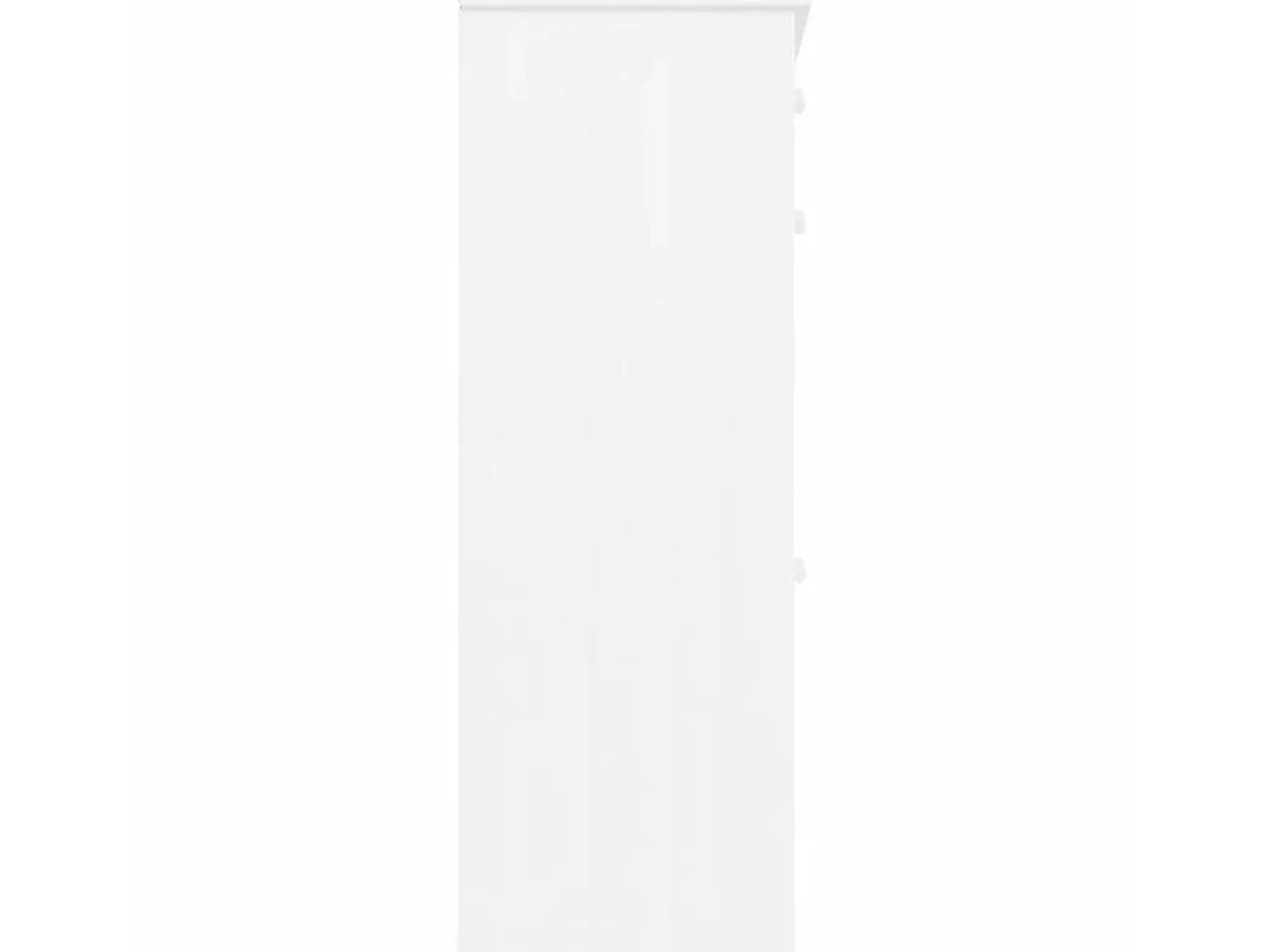 Mueble zapatero ALTA madera maciza de pino blanco 77x35x96 cm ES491419