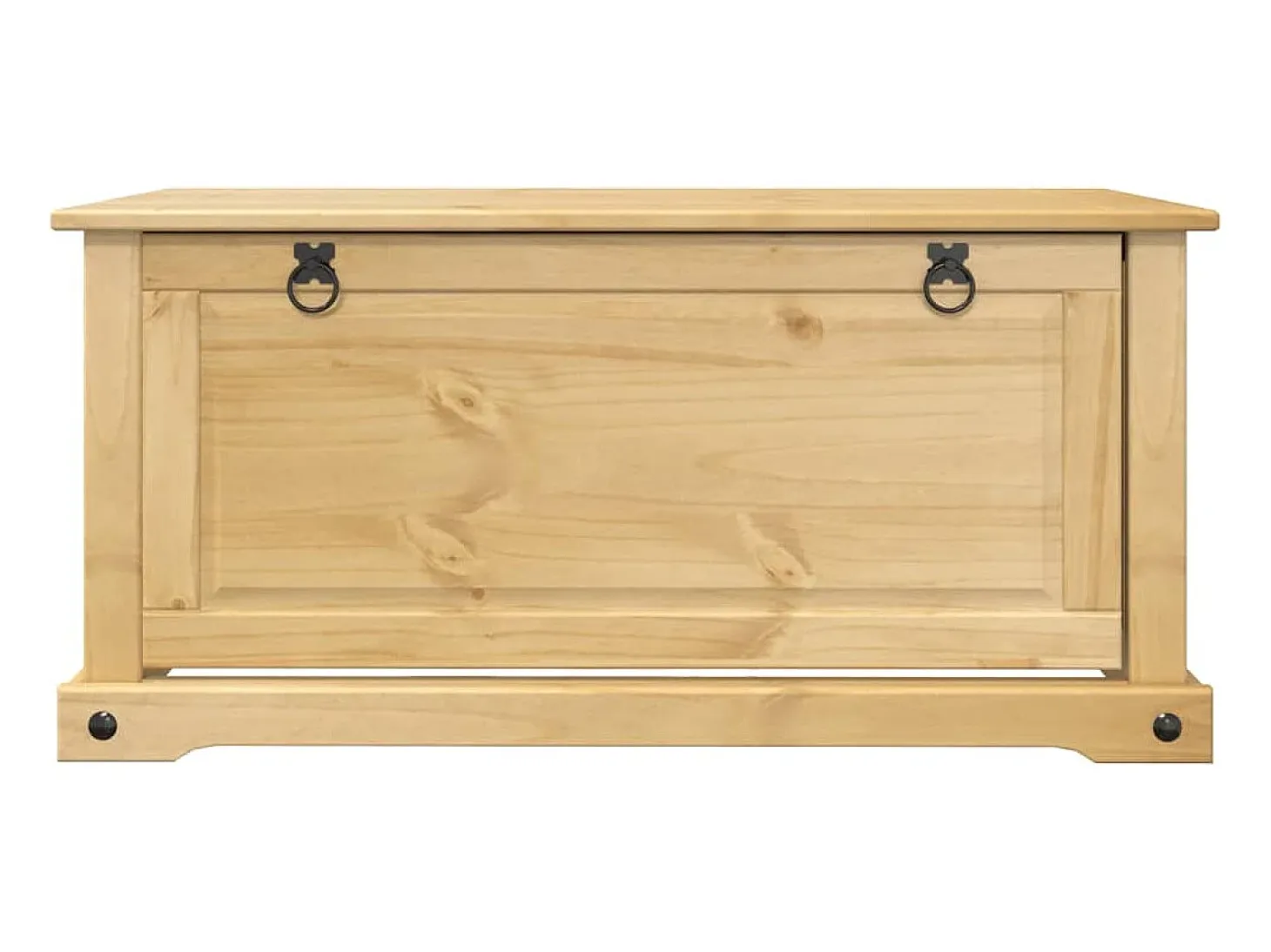 Mueble zapatero Corona madera maciza de pino 99x32x47 cm ES408505