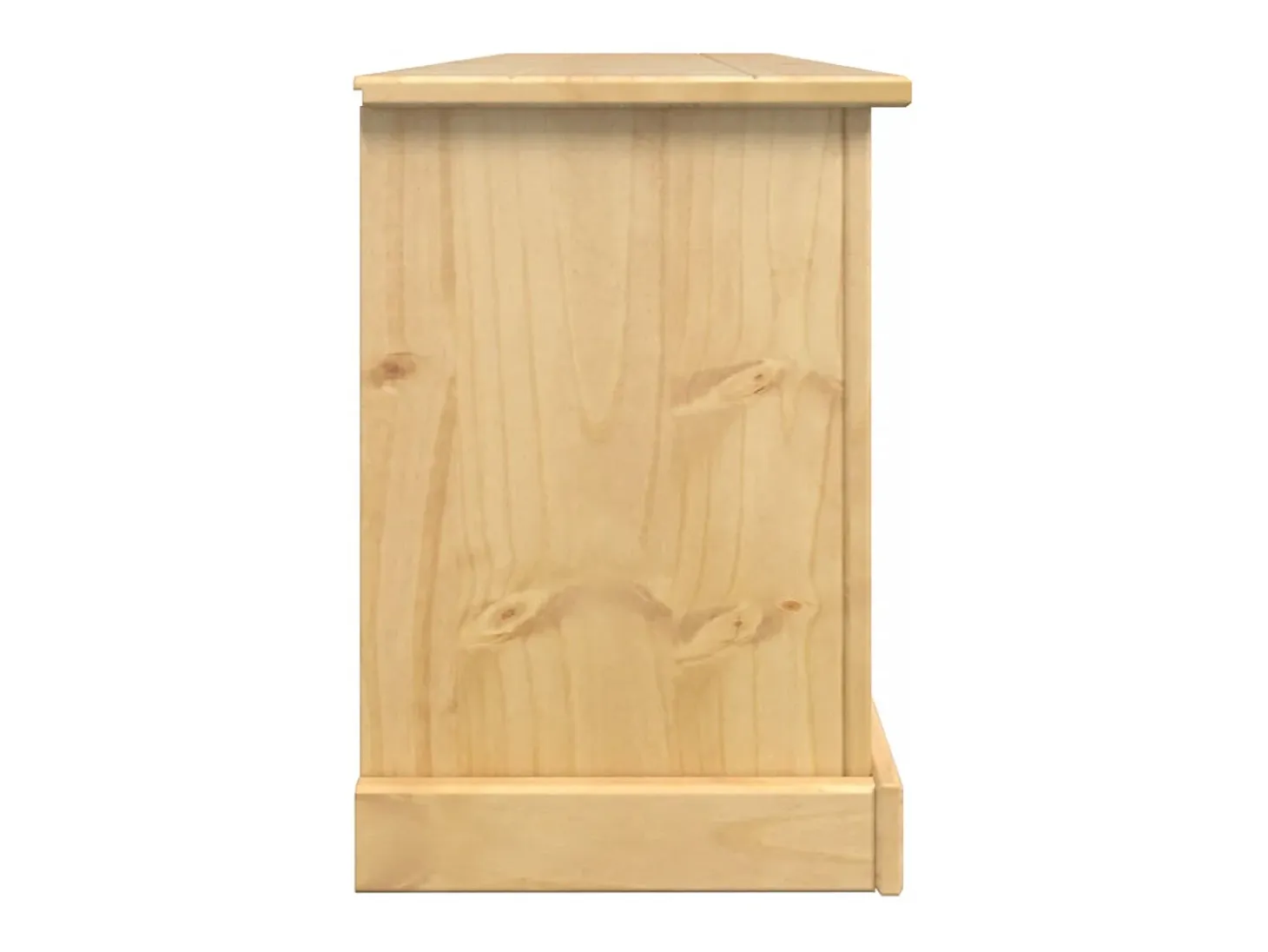 Mueble zapatero Corona madera maciza de pino 99x32x47 cm ES408505