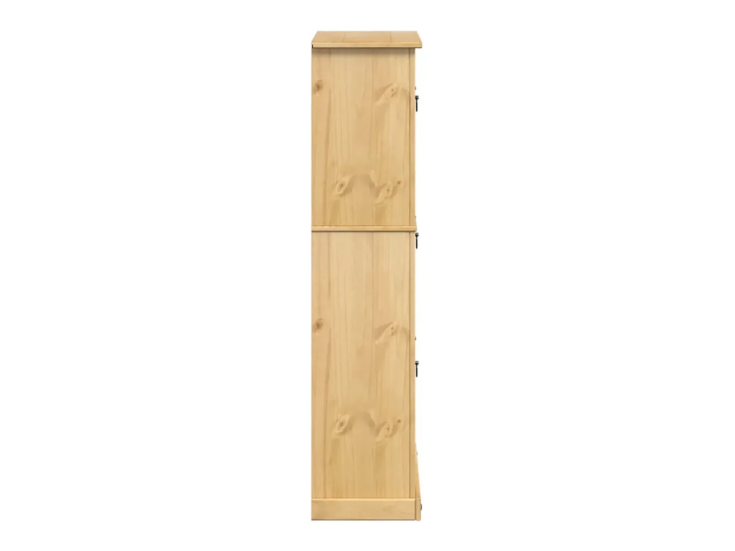 Mueble zapatero Corona madera maciza de pino 99x32x138 cm ES159669