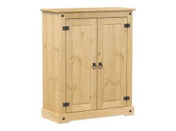 Mueble zapatero Corona madera maciza de pino 86x38,5x108 cm ES321918