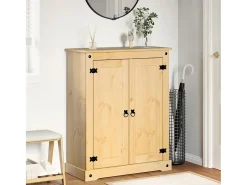 Mueble zapatero Corona madera maciza de pino 86x38,5x108 cm ES321918