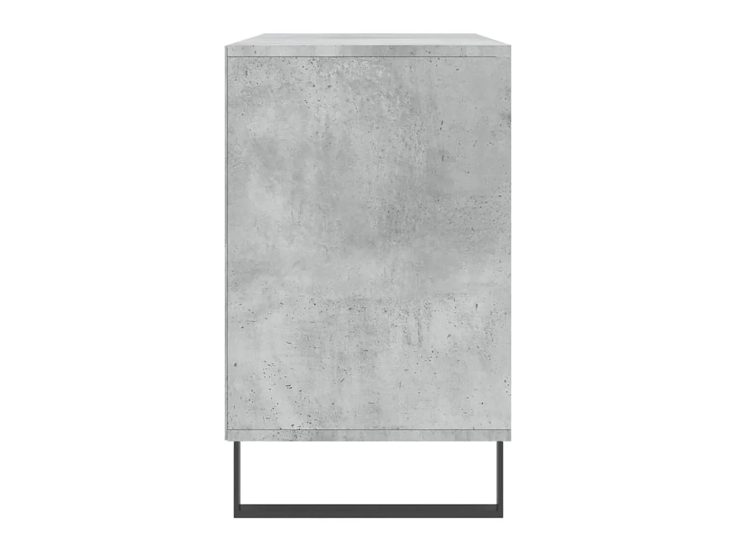 Mueble zapatero madera contrachapada gris hormigón 102x36x60 cm ES828606