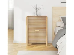 Mueble zapatero madera contrachapada 57,5x33x80 cm ES922623