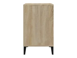Mueble zapatero madera contrachapada roble Sonoma 102x36x60 cm ES153424