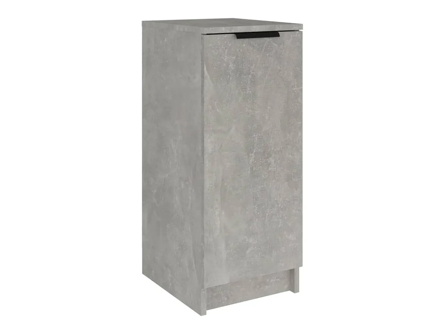 Mueble zapatero madera contrachapada gris hormigón 30x35x70 cm ES136832