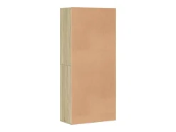 Mueble zapatero madera contrachapada color roble 80x39x178 cm ES828658