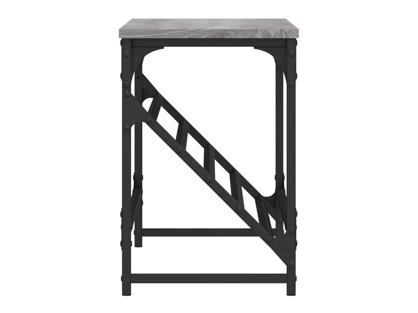 Mueble zapatero madera de ingeniería gris Sonoma 90x30x45 cm ES269555