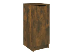 Mueble zapatero madera de ingeniería roble ahumado 30x35x70 cm ES710374
