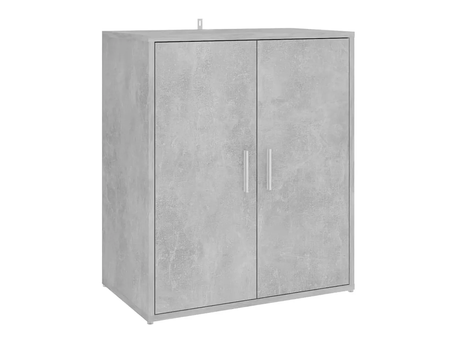 Mueble zapatero madera de ingeniería gris hormigón 60x35x70 cm ES948111