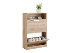 Mueble zapatero sonoma 59x22x89.5 luca