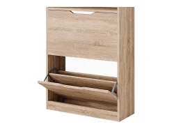 Mueble zapatero sonoma 59x22x89.5 luca