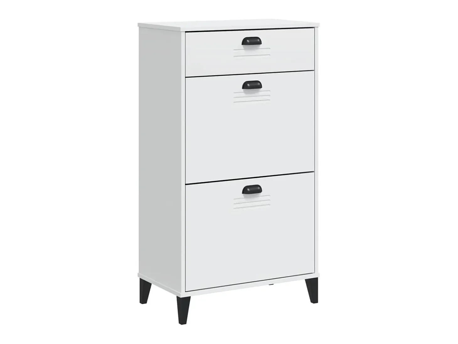 Mueble zapatero VIKEN madera de ingeniería blanco ES754906