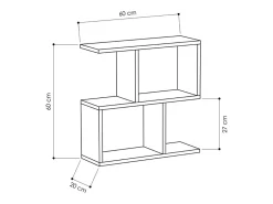Muebles de estanterías de madera TAKA