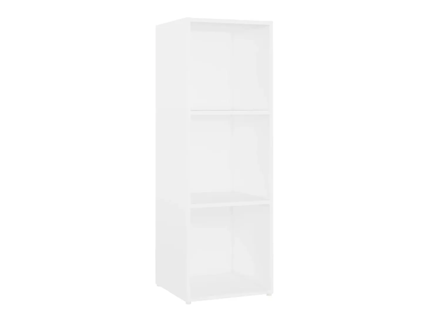 Muebles de salón 3 piezas madera ingeniería blanco 107x35x37 cm