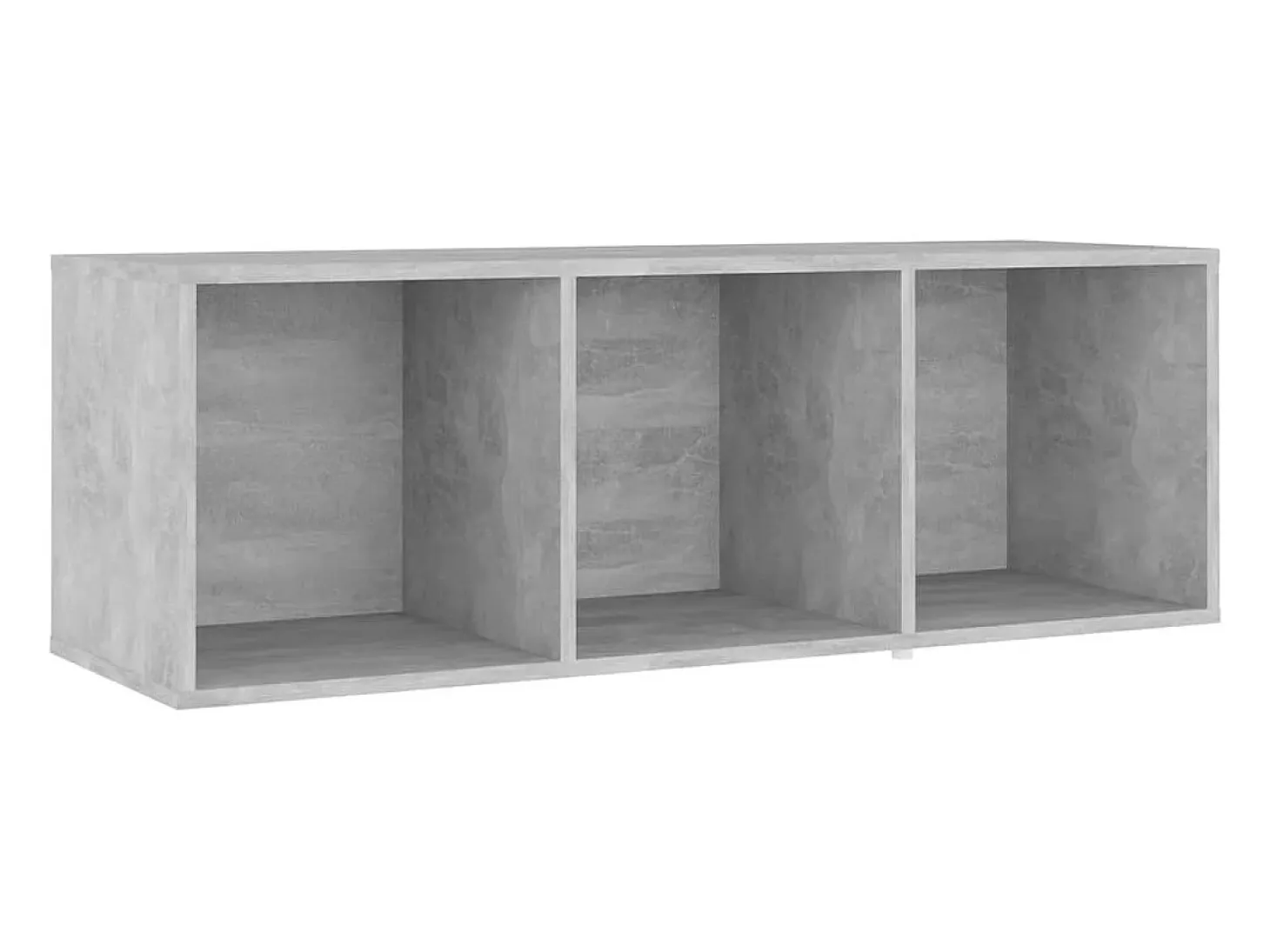 Muebles de salón 4 piezas madera ingeniería gris hormigón