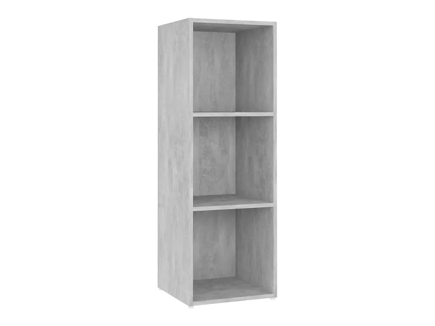 Muebles de salón 4 piezas madera ingeniería gris hormigón